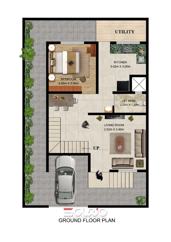 3D House Plan, 3D Floor Plans